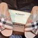 Burberry Shoes | Burberry Castlebar Women Woven Sandal | Color: Red/Tan | Size: 7