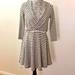 Free People Dresses | Free People Mini Dress | Color: Blue/Cream | Size: L