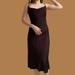 Zara Dresses | Chocolate Brown Zara Slip Dress | Color: Brown | Size: Xs