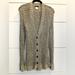 J. Crew Sweaters | J Crew Metallic Beach Shimmer Cardigan. Like New. Small | Color: Gray/Silver | Size: S