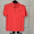 Under Armour Shirts | Like New - Men’s Under Armour Golf Shirt - Size: Small | Color: Orange | Size: S