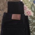 Madewell Jeans | Madewell Roadtripper High-Rise Black Skinny Stretch Jeans Size 30t | Color: Black | Size: 30t