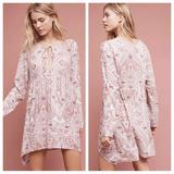 Anthropologie Intimates & Sleepwear | Anthropologie Lilka Paisley Chemise Women’s Pullover Nightgown Sleepwear Nwt S | Color: Pink/Tan | Size: S