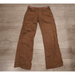 Free People Pants & Jumpsuits | Free People Pants Womens 0 Brown Wide Leg Bootcut Linen 28x32 Casual Lightweight | Color: Brown | Size: 28
