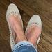 J. Crew Shoes | J. Crew Leather Flats 8.5 | Color: Cream/Tan | Size: 8.5