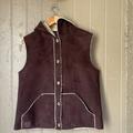 Ralph Lauren Jackets & Coats | Lauren R.L. Ralph Lauren Shearling Hooded Vest | Color: Brown | Size: L
