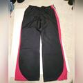 Nike Pants & Jumpsuits | Euc Nike Striped Bootcut Track Pants | Color: Black/Pink | Size: M (8-10)