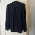 J. Crew Tops | Jcrew Bow Blouse | Color: Black | Size: 2