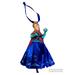 Disney Holiday | 2015 Disney Store Princess Anna (Frozen) Sketchbook Christmas Ornament Hanging | Color: Blue/Purple | Size: Os