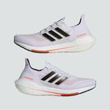 Adidas Shoes | Adidas Men’s Ultraboost 21 Tokyo White Solar Red Mens Running Shoes S23863 | Color: Red/White | Size: 9.5