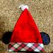 Disney Accessories | Disney Mickey Mouse Santa Hat - Nwt | Color: Black/Red | Size: Os