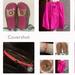 Kate Spade Shoes | Kateny 7”Bangle+Slidesw Matchingkateponcho Szu | Color: Black/Pink | Size: 8