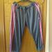 Adidas Pants & Jumpsuits | Adidas Gray/Pink Capri Track Pant Xl | Color: Gray/Pink | Size: Xl