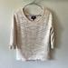 American Eagle Outfitters Sweaters | American Eagle Outfitters Crochet Knit Sweater | Color: Cream | Size: Xs