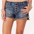 Free People Shorts | Free People Denim Shorts | Color: Blue | Size: 26