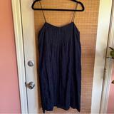 J. Crew Dresses | J. Crew Navy Pin Tuck Sundress | Color: Blue | Size: 10