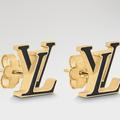 Louis Vuitton Jewelry | Authentic Louis Vuitton Earrings | Color: Black/Gold | Size: Os