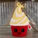 Disney Accessories | Disney Parks Wishables Dole Whip Keychain | Color: Red/Yellow | Size: Os