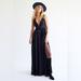 Free People Dresses | Free People Eternal Love Dress Sz 0 Long Black Viscose Evening Versatile | Color: Black | Size: 0