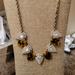 J. Crew Jewelry | J. Crew Rhinestone Tortoise Bib Collar Necklace | Color: Brown/Silver | Size: Os
