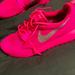 Nike Shoes | Hot Pink Swavorski Crystal Bling Shoes | Color: Pink | Size: 8