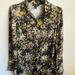 Jessica Simpson Dresses | Jessica Simpson Shirt Dress Size Xs Black Abstract Geometric Button Front Yellow | Color: Black/Yellow | Size: Xs