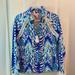 Lilly Pulitzer Sweaters | Lilly Pulitzer Pull Over | Color: Blue/White | Size: S