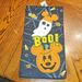 Disney Kitchen | Disney Halloween Mickey Jack-O'-Lanterns Ghosts Boo Kitchen Towel | Color: Black/Orange | Size: Os