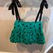 Zara Tops | Green And Black Polka Dot Tank Top | Color: Black/Green | Size: S