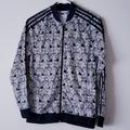 Adidas Jackets & Coats | Adidas Big Boys 13-14 Yrs Size L Zebra Velvet Jacket | Color: Black/White | Size: Lb