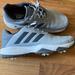 Adidas Shoes | Adidas Men’s Adipower Bounce Golf Cleats Shoes Gray 7 Gently Worn Look New! | Color: Black/Gray | Size: 7