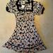 Free People Dresses | Free People Flower Dress Size Xs New With Tag | Color: Black/White | Size: Xs