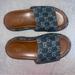 Gucci Shoes | Gucci Platform Slide Sandal | Color: Blue | Size: 6