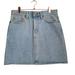Levi's Skirts | Levi's Jean Skirt Size 27 Blue Light Wash Denim Mini | Color: Blue | Size: 27