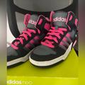 Adidas Shoes | Adidas High Tops | Color: Gray/Pink | Size: 3.5bb