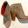 Coach Shoes | Coach Suede Booties | Color: Tan | Size: 7.5