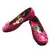 Jessica Simpson Shoes | Jessica Simpson Nwob Red Croc Embossed Ballet Flat Shoes | Color: Red | Size: 6