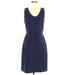 J. Crew Dresses | J. Crew Size 2 Navy Fitted Sleeveless Stetch Dress | Color: Blue | Size: 2