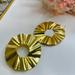 Zara Jewelry | "Brand New Limited Edition Charming Gold-Plated Huge Stud Earrings" | Color: Gold | Size: Os