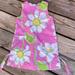 Lilly Pulitzer Dresses | Euc- Girls Lily Pulitzer Floral Shift Dress Size 4 | Color: Pink/White | Size: Size 4