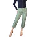 Madewell Jeans | Madewell Army Green Wide Leg Crop Cargo Denim Jeans 24 | Color: Green | Size: 24