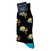 American Eagle Outfitters Underwear & Socks | American Eagle Men's Black Flamingo Print Crew Socks One Size | Color: Black/Pink | Size: Os