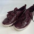 Coach Shoes | Coach Q1569 Suzzy F0007/D12 Patent Leather Embossed Shoes Purple Size 7b | Color: Purple | Size: 7