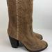 Free People Shoes | Free People “Silk City” Boots - Sz 39 | Color: Tan | Size: 39