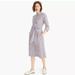 J. Crew Dresses | J Crew Striped Maribou Shirt Dress | Color: Blue/White | Size: 00p