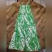 Lilly Pulitzer One Pieces | Lily Pulitzer Romper | Color: Green/White | Size: Large