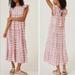 Anthropologie Dresses | Anthropologie Pink Gingham Dress Small | Color: Pink | Size: Small