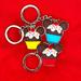 Disney Other | Authentic Disney World Keychains “Mickey Mouse Cupcake” Souvenirs (3/$15) | Color: Red/Yellow | Size: Osg