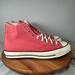 Converse Shoes | Converse Chuck 70 High Top Unisex Pink Red Canvas Shoes Sneakers Men’s Size 13 | Color: Pink/Red | Size: 13