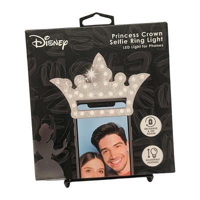 Disney Other | Disney Crown Selfie Ring Light | Color: Silver/White | Size: Os